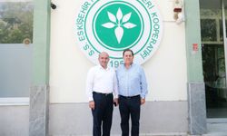 Eskişehirspor'da kongresi öncesi  Albayrak'tan Ünal'a ziyaret!