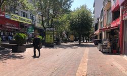 Eskişehir kent merkezinde hayat durdu