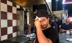 Eskişehir'de döner ustaları 90 derece sıcakla mücadele ediyor