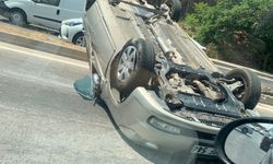 Eskişehir'de feci çarpışma: Ters dönen araçtan 3 yaralı çıktı!