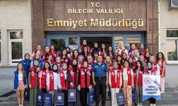 "Damla Gönüllüleri"nden Bilecik Emniyet Müdürüne ziyaret