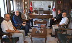 Başkan Dilsiz’den İl Müftüsü Dilek’e ziyaret
