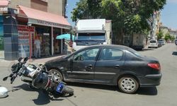 Eskişehir'de dur levhasına uymadı, polisle çarpıştı!