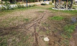 Hisarcık'ta parkın bakımsızlığı vatandaşı isyan ettirdi