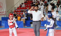 Bilecik'te minik taekwondocular müsabakaya çıktı!