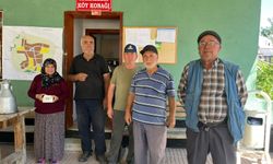 Seyitgazi köylülerden ekipler için büyük destek