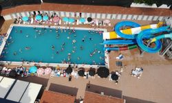Kavurucu sıcakta serinliğin adresi oldu!