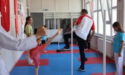 Bilecik’te yaz spor okullarında karate heyecanı