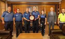 Bilecik'te görevlerini tamamladılar, Emniyet Teşkilatı unutmadı