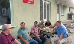 AK Parti heyetinden Osmaneli yangın bölgesine ziyaret
