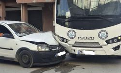 Eskişehir'de maddi hasarlı kaza!