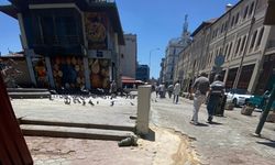 Halkevi inşaatı trafiği olumsuz etkiliyor