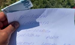 Sabah tarlasına gelen çiftçi bu mesajla duygulandı