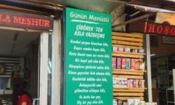Eskişehir'in meşhur lezzetine yazılan not görenleri güldürdü!