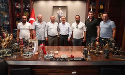 Açıkbaş ve Ekmen’den Başkan Ataç’a ziyaret
