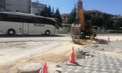 Eskişehir'de bisiklet yollarının çalışması sürüyor