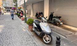 Eskişehir'de kaldırımlar yayalara değil motosikletlere kaldı