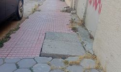 Eskişehir'deki kaldırımların bozukluğu tepki çekti
