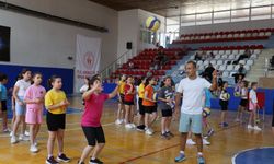 Bilecikli gençler yazı sporla geçiriyor