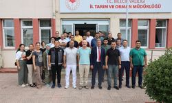 Bilecik Tarım Müdürü görevine veda etti