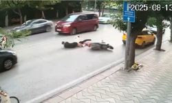 Eskişehir'in göbeğindeki kazada şans eseri ölümden döndü!