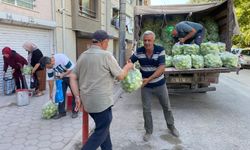 Eskişehirliler sıraya girdi: 5 ton ücretsiz dağıtıldı!