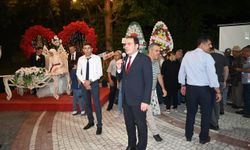 Kaymakam türker, mesai arkadaşını mutlu gününe şahitlik etti
