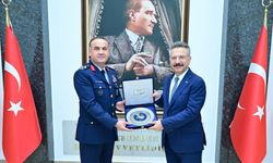 Hava Korgeneral Dalkıran’dan Vali Aksoy’a ziyaret