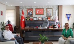Başkan Tekin, İl Müdürü Demir ile gelecek projeleri görüştü