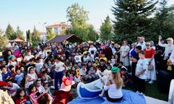 Eskişehir'de çocukların doyasıya eğlendiği etkinlik!
