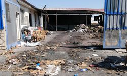 Eskişehir'de geri dönüşüm tesisini kül eden yangın!