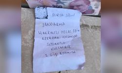 Bilecik'teki yangına müdahale ettiler, geride bırakılan not duygulandırdı!