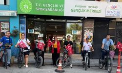 Hem spor yaptılar hem şehri keşfettiler