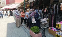 Eskişehir’de indirimi gören koşuyor
