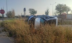 Eskişehir'de cip şarampole uçtu: Aynı aileden 3 kişi yaralandı