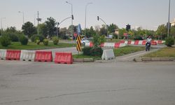 Eskişehir'de kavşak kapatıldı: Trafik yükü taşındı