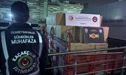Gümrüklerde kaçakçılığa göz açtırılmadı