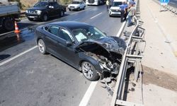 Eskişehir trafiğini durduran kaza: Kamyon yan yattı!