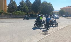 Kütahya'da motosiklet sürücüleri dikkat