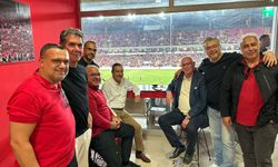 Kurt ve Ataç maçı birlikte izledi