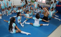 Minik cimnastikçiler için kış sezonu başlıyor
