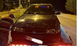 Bilecik’te araç kontrolden çıktı: 1 yaralı!