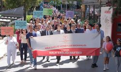 Eskişehir'de sağlık için yürüdüler!