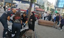 Eskişehir'de kaldırım çilesi bitmiyor: Yaşlı kadın hastanelik oldu!