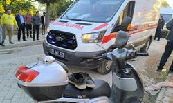 Motosiklet sürücüsü öldü, geriye kalan görüntü üzdü