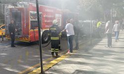 Eskişehir'in göbeğinde itfaiyenin zor sınav!