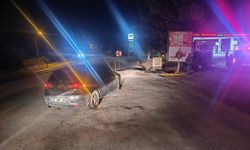 Bilecik'te otomobil ve motosiklet çarpıştı!