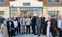 AK Parti heyetinden Eskişehir'deki ilçeye sosyal konut teslimatı