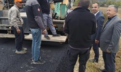 Yenipazar Kırsalında ulaşım yatırımları hız kazandı