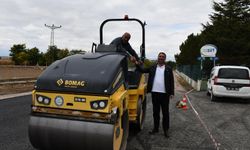 Tarım Kredi Süt Fabrikası yolu yenilendi